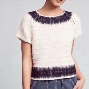 *Anthropologie* Field & Flower Knit Sweater